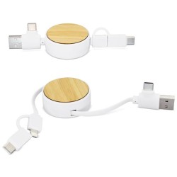 Bambusová multi-nabíječka