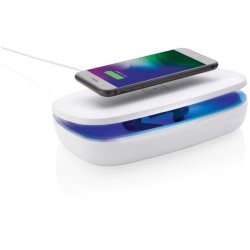 UV-C sterilizační box s bezdrátovým nabíjením 5W