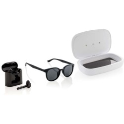 UV-C sterilizační box s bezdrátovým nabíjením 5W