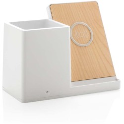 Bezdrátová nabíječka Ontario 10W z FSC bambusu a RCS rABS