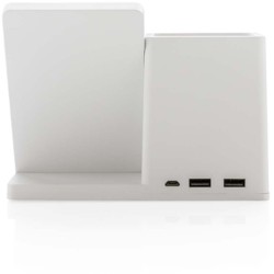 Bezdrátová nabíječka Ontario 10W z FSC bambusu a RCS rABS