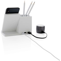 Bezdrátová nabíječka Ontario 10W z FSC bambusu a RCS rABS