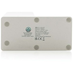 Bezdrátová nabíječka Ontario 10W z FSC bambusu a RCS rABS