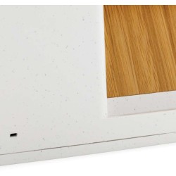 Bezdrátová nabíječka Ontario 10W z FSC bambusu a RCS rABS