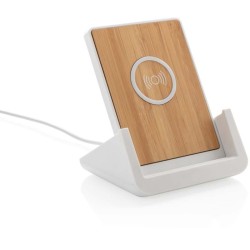 Bezdrátový stojánek Ontario 10W z FSC bambusu a RCS rABS