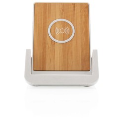 Bezdrátový stojánek Ontario 10W z FSC bambusu a RCS rABS