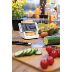 Bezdrátový stojánek Ontario 10W z FSC bambusu a RCS rABS