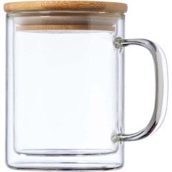 Skleněný termo hrnek Laik