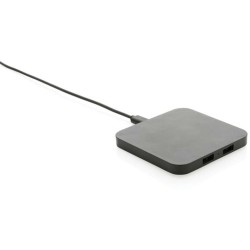 Bezdrátová nabíječka 10W s USB výstupy z RCS recykl. plastu