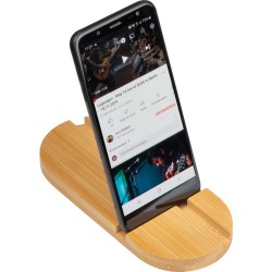 Bambusový stojan na tablet či smartphone