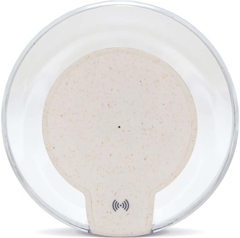 Bezdrátová nabíječka z pšeničné slámy