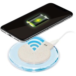 Bezdrátová nabíječka z pšeničné slámy