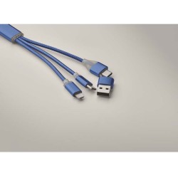 Blue Nabíjecí kabel 4v1, typ C