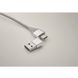 Blue Nabíjecí kabel 4v1, typ C