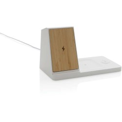 Bezdrátová nabíječka Ontario 3v1 15W z RCS RABS a bambusu