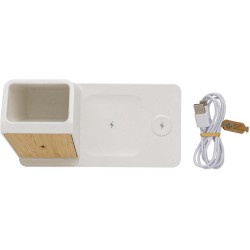 Bezdrátová nabíječka Ontario 3v1 15W z RCS RABS a bambusu