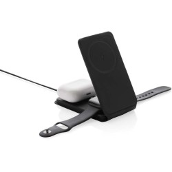 Magnetická bezdrátová nabíječka 3v1 Swiss Peak 15W z RCS PU