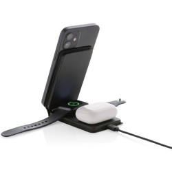 Magnetická bezdrátová nabíječka 3v1 Swiss Peak 15W z RCS PU