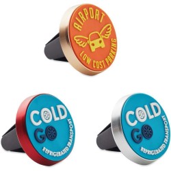 Magnetický držák ventilace s 3D logem