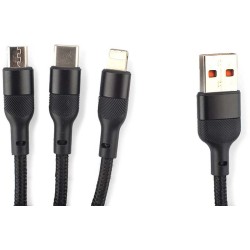 USB kabel 3 v 1 FAST