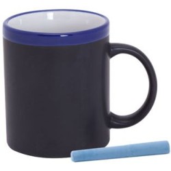 Keramický hrnek s plochou pro psaní křídou