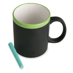 Keramický hrnek s plochou pro psaní křídou