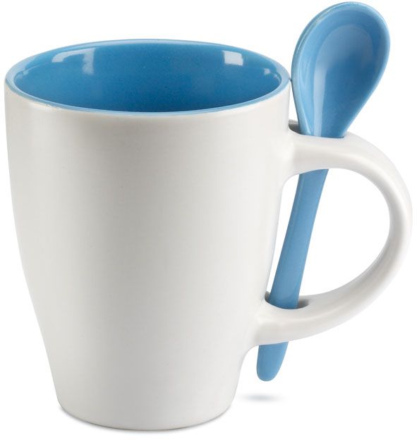 Šálek se lžičkou