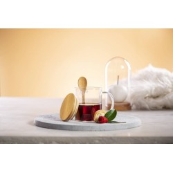 Skleněný hrnek Kipal