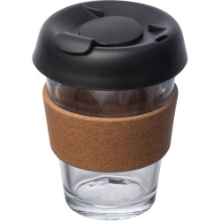 Borosilikátový sklenený hrnek, 350 ml