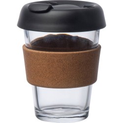 Borosilikátový sklenený hrnek, 350 ml