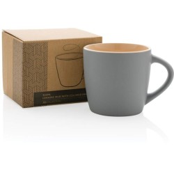 Keramický hrnek s barevným vnitřkem