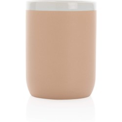 Keramický hrnek s bílým lemem