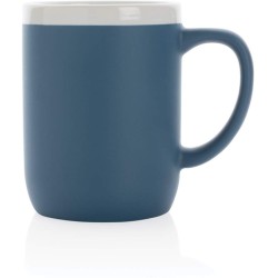 Keramický hrnek s bílým lemem