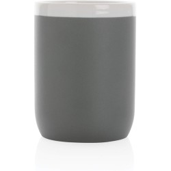 Keramický hrnek s bílým lemem