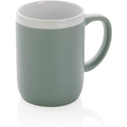 Keramický hrnek s bílým lemem