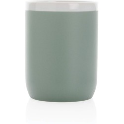 Keramický hrnek s bílým lemem