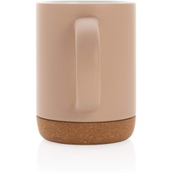 Keramický hrnek s korkovým podstavcem