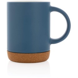 Keramický hrnek s korkovým podstavcem