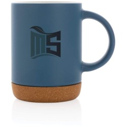 Keramický hrnek s korkovým podstavcem