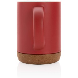 Keramický hrnek s korkovým podstavcem