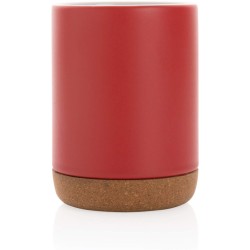 Keramický hrnek s korkovým podstavcem