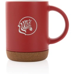 Keramický hrnek s korkovým podstavcem