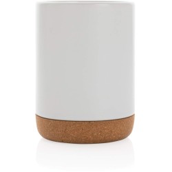 Keramický hrnek s korkovým podstavcem