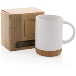 Keramický hrnek s korkovým podstavcem