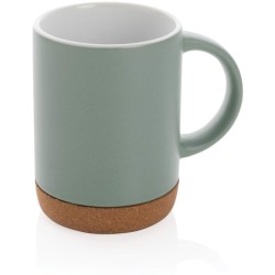 Keramický hrnek s korkovým podstavcem