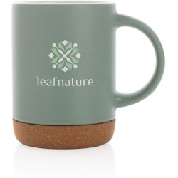 Keramický hrnek s korkovým podstavcem