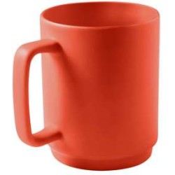 MIGHTY. Keramický hrnek s válcovým tělem