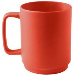 MIGHTY. Keramický hrnek s válcovým tělem