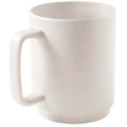 MIGHTY. Keramický hrnek s válcovým tělem