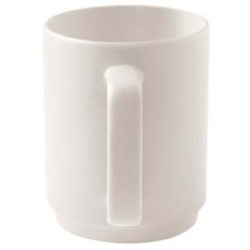 MIGHTY. Keramický hrnek s válcovým tělem